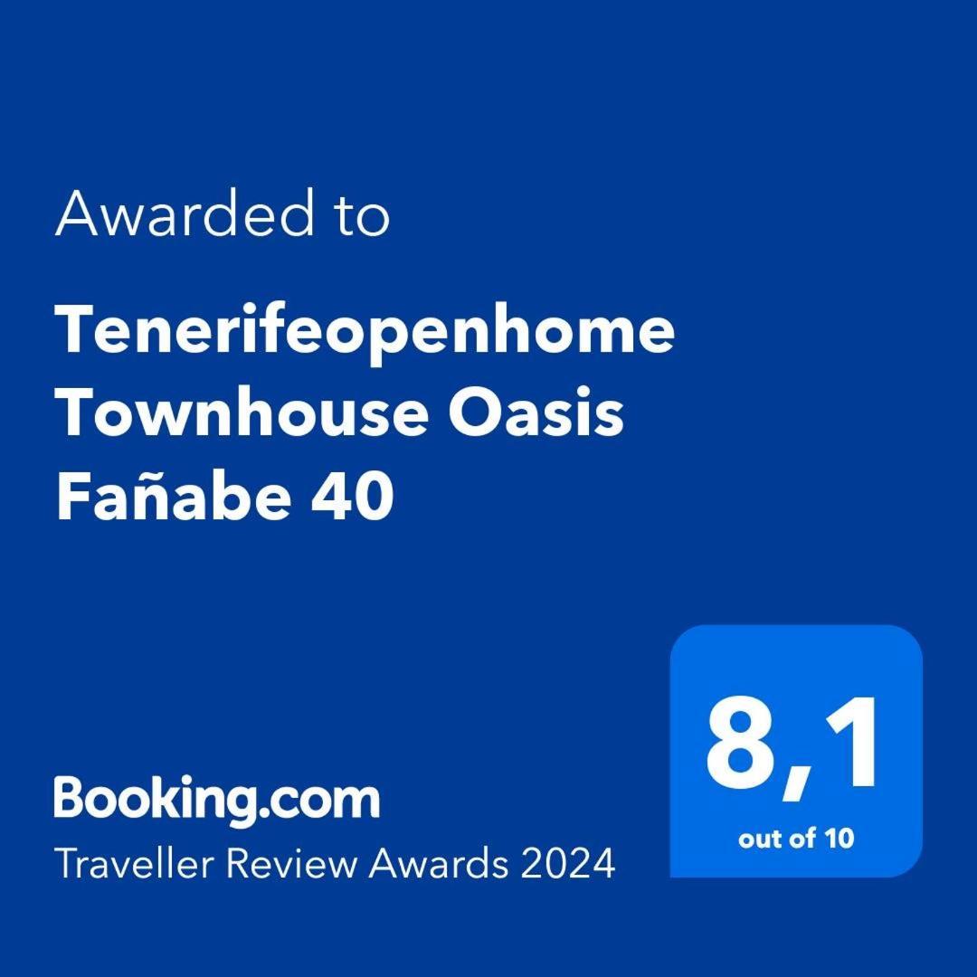 אדחה Tenerifeopenhome Townhouse Oasis Fanabe 40 מראה חיצוני תמונה